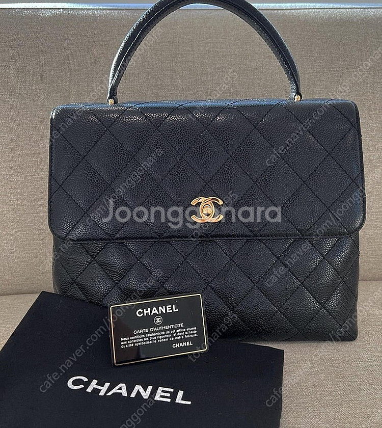 샤넬 퀄팅 브리프케이스 가방--5